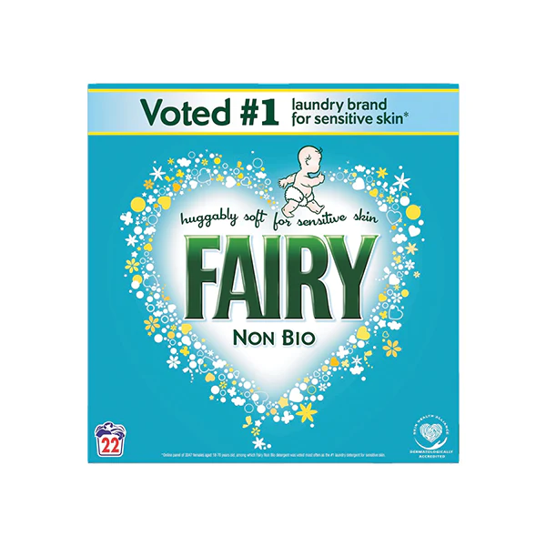 Fairy Non Bio Washing Detergent Soap For Sensitive Skin - 22washes