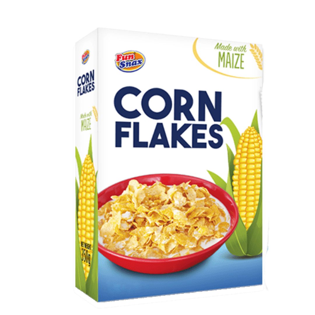 Fun Snax Corn Flakes 500g+100g x6 51289