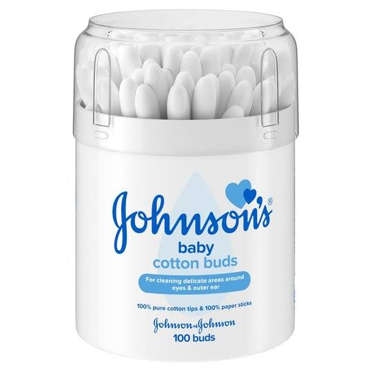 JOHNSONS BABY COTTON BUDS 100'S 52954