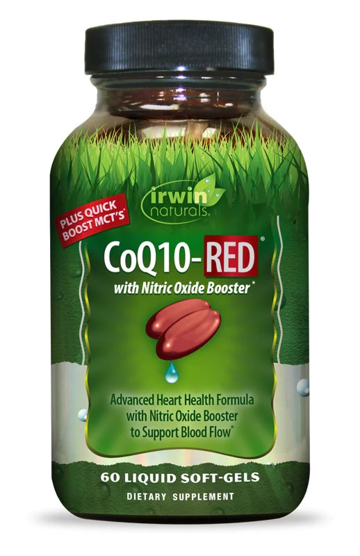 IRWIN COQ10-RED *60SOFTGELS 55424