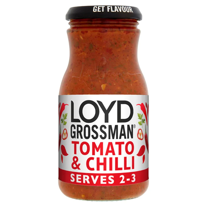 LOYD GROSSMAN TOMATO & CHILLI SAUCE 350G 52738