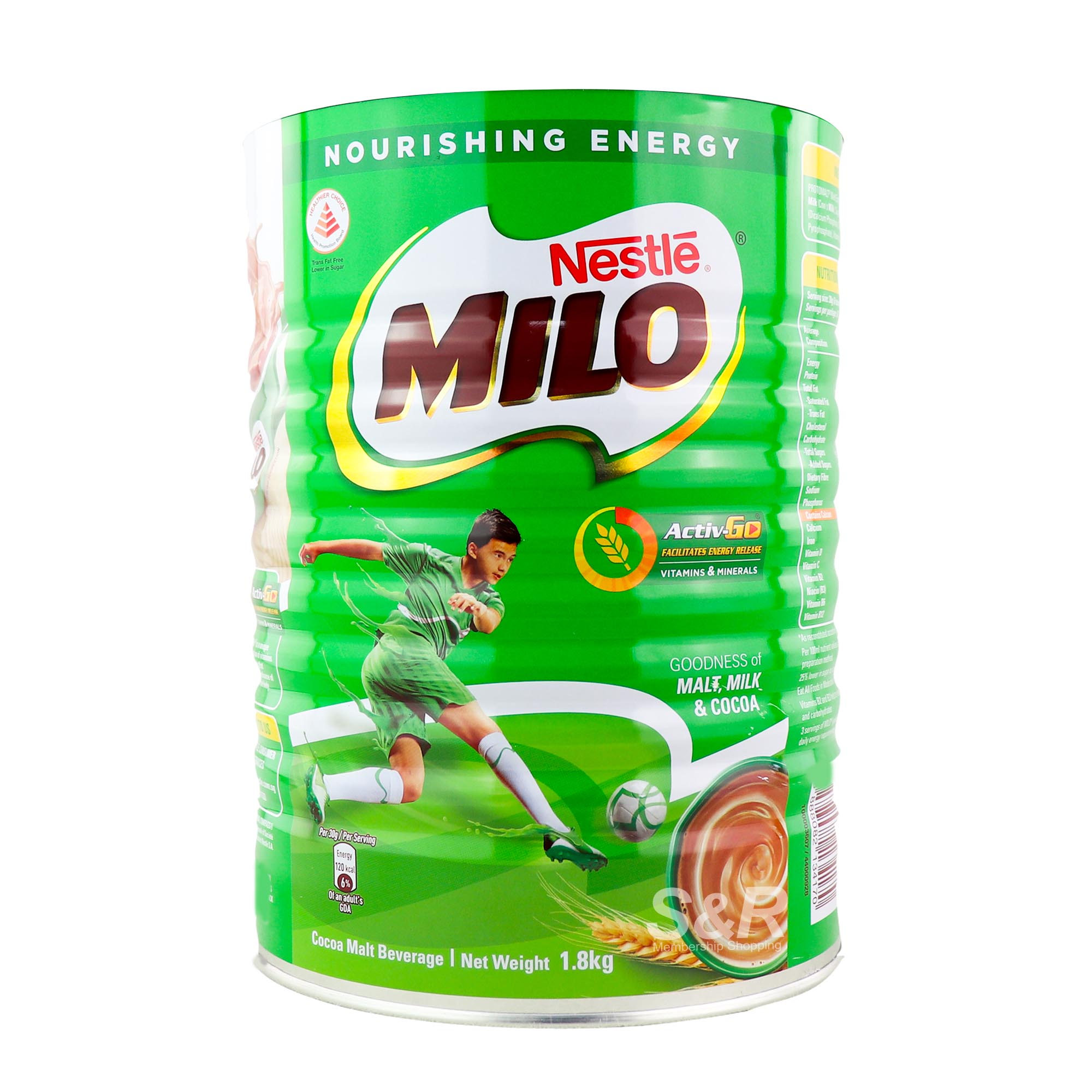 NESTLE MILO TIN IMPORTED 1.8KG 53175