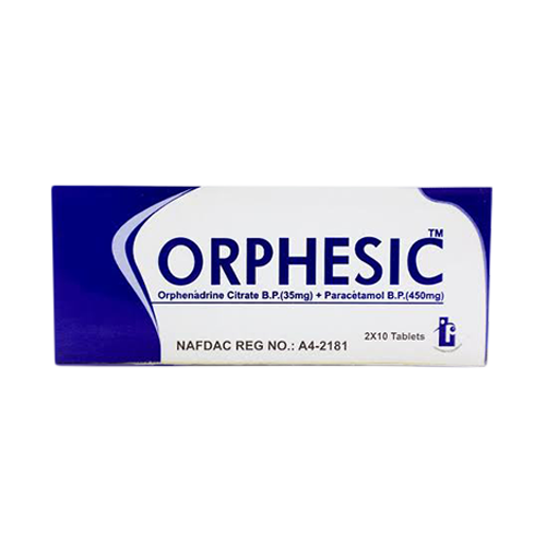 ORPHESIC TABS X20 33598