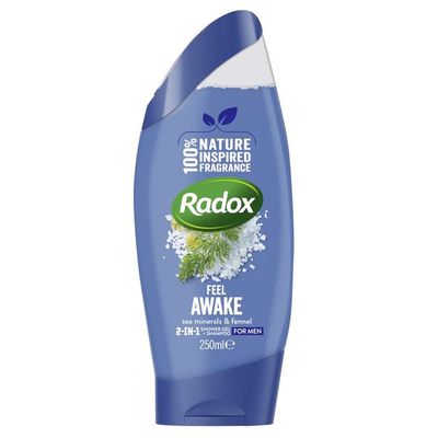 RADOX FEEL AWAKE SHOWER GEL FOR MEN 250ML