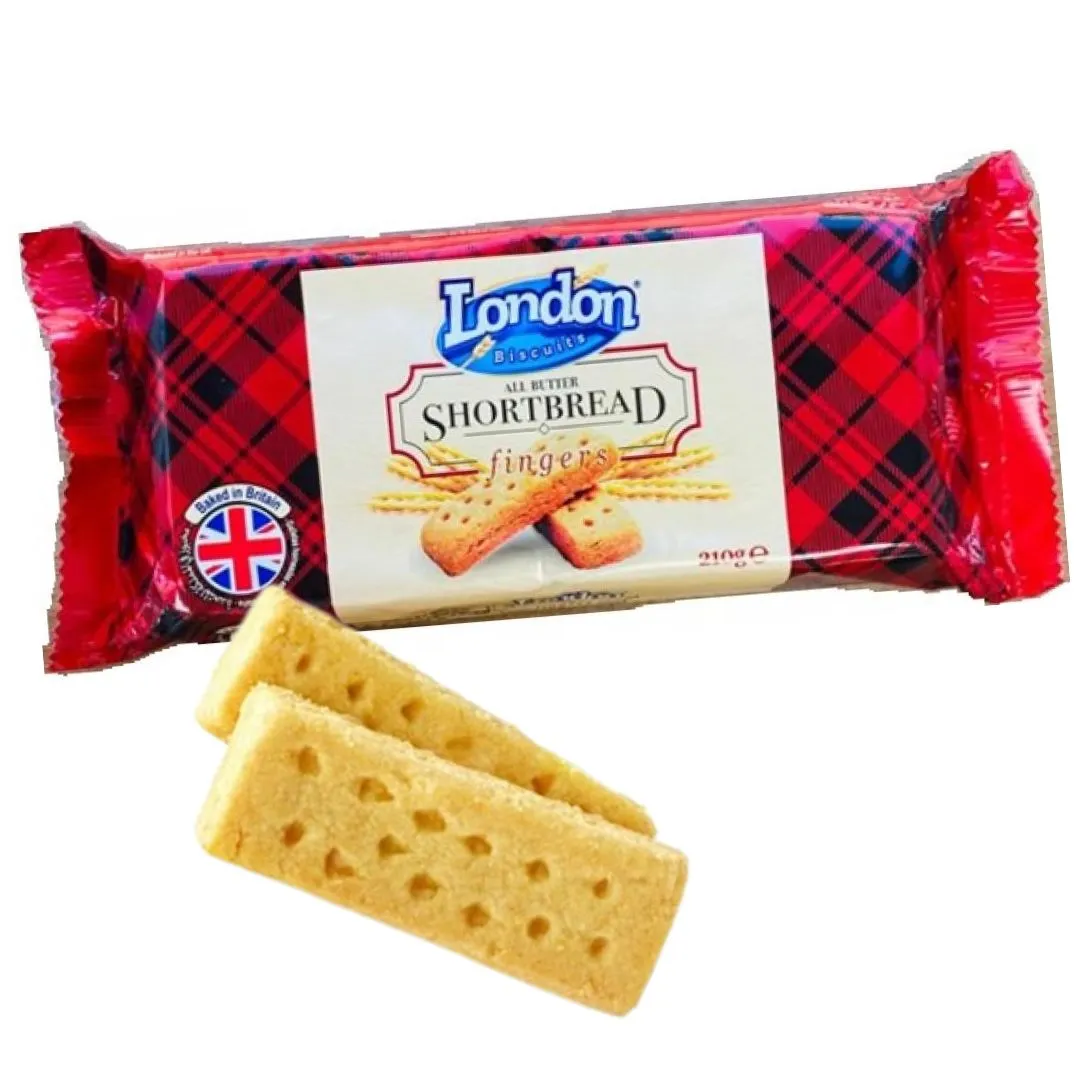 LONDON BISCUITS SHORT BREAD 210G 50191