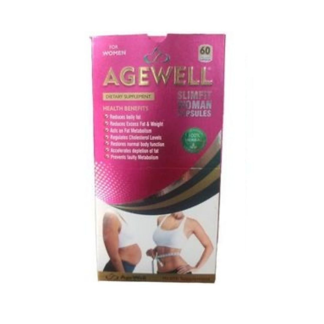 AGEWELL SLIMFIT WOMAN *60CAPS 55848