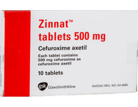 ZINNAT X10 TABS 500MG 35434