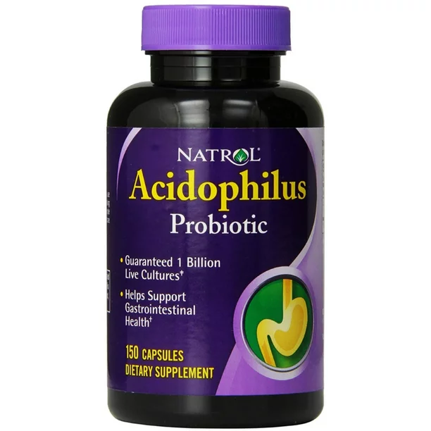 NATROL ACIDOPHILUS PROBIOTIC 1BILLION *150CAPSULES 55285
