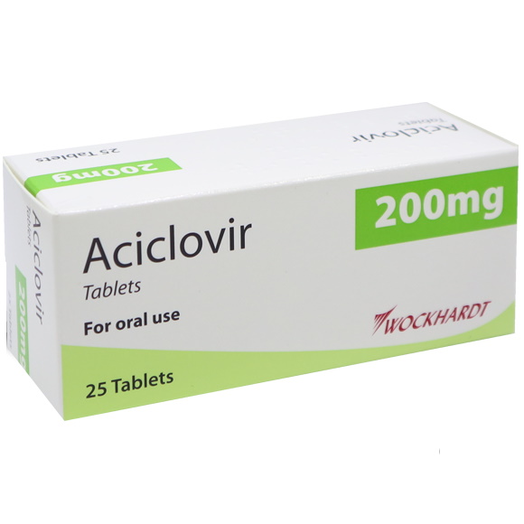 ACICLOVIR 200MG *25 TABLETS 60457