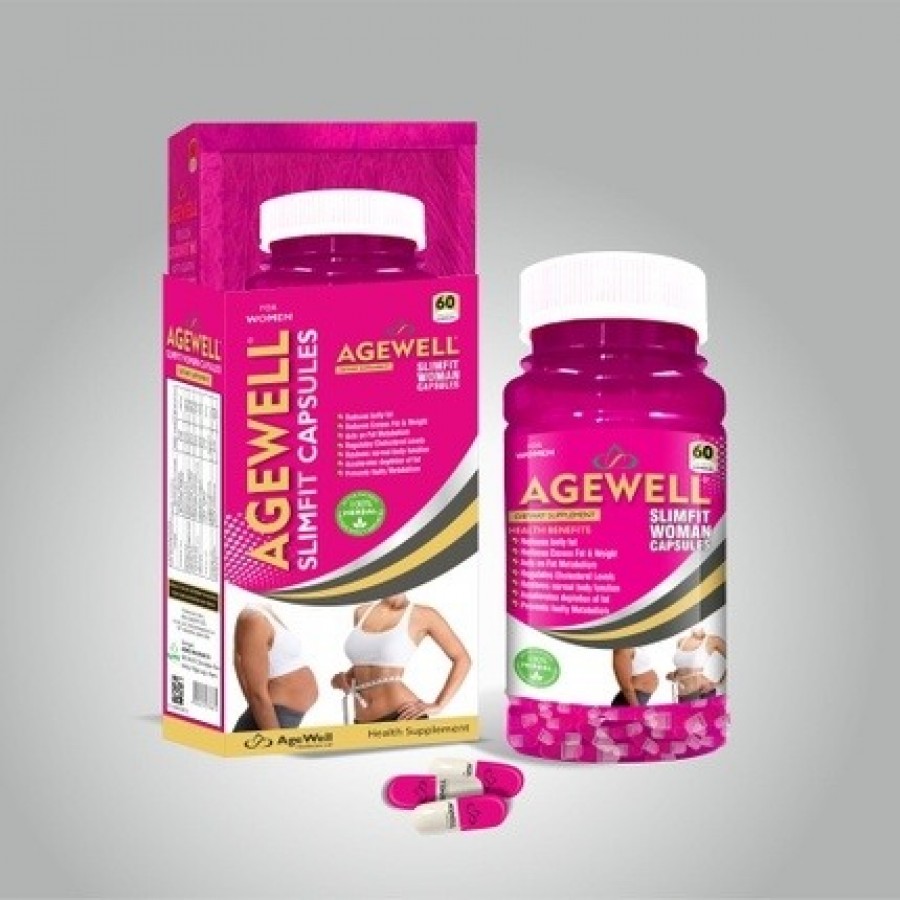 AGEWELL SLIMFIT WOMAN *60CAPS 55851