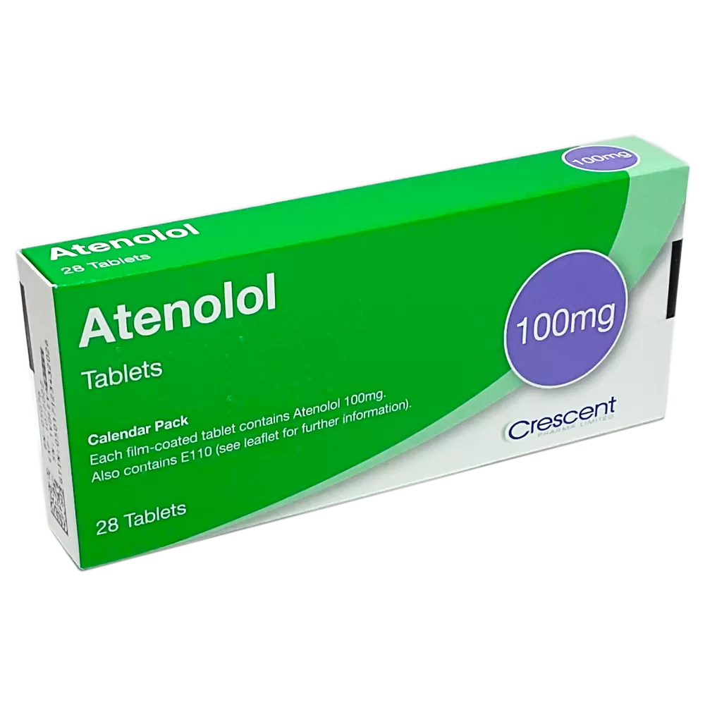 ATENOLOL 100MG *28 TABLETS (CRESCENT)