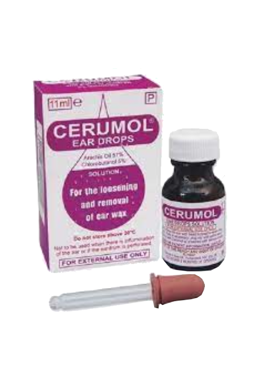 CERUMOL EAR DROPS 11ML 35986