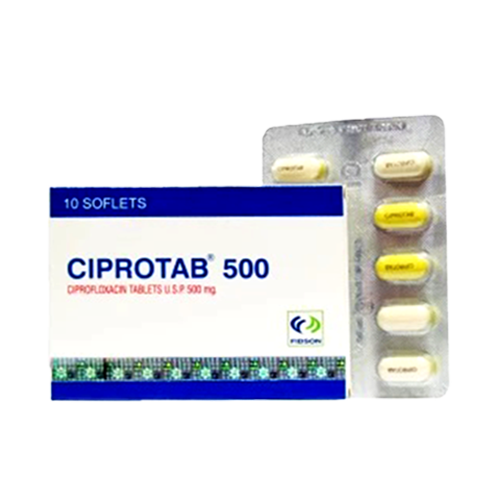 CIPROTAB 500MG x10 33920