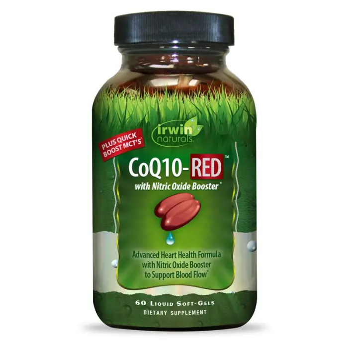 IRWIN COQ10-RED *60SOFTGELS 55425