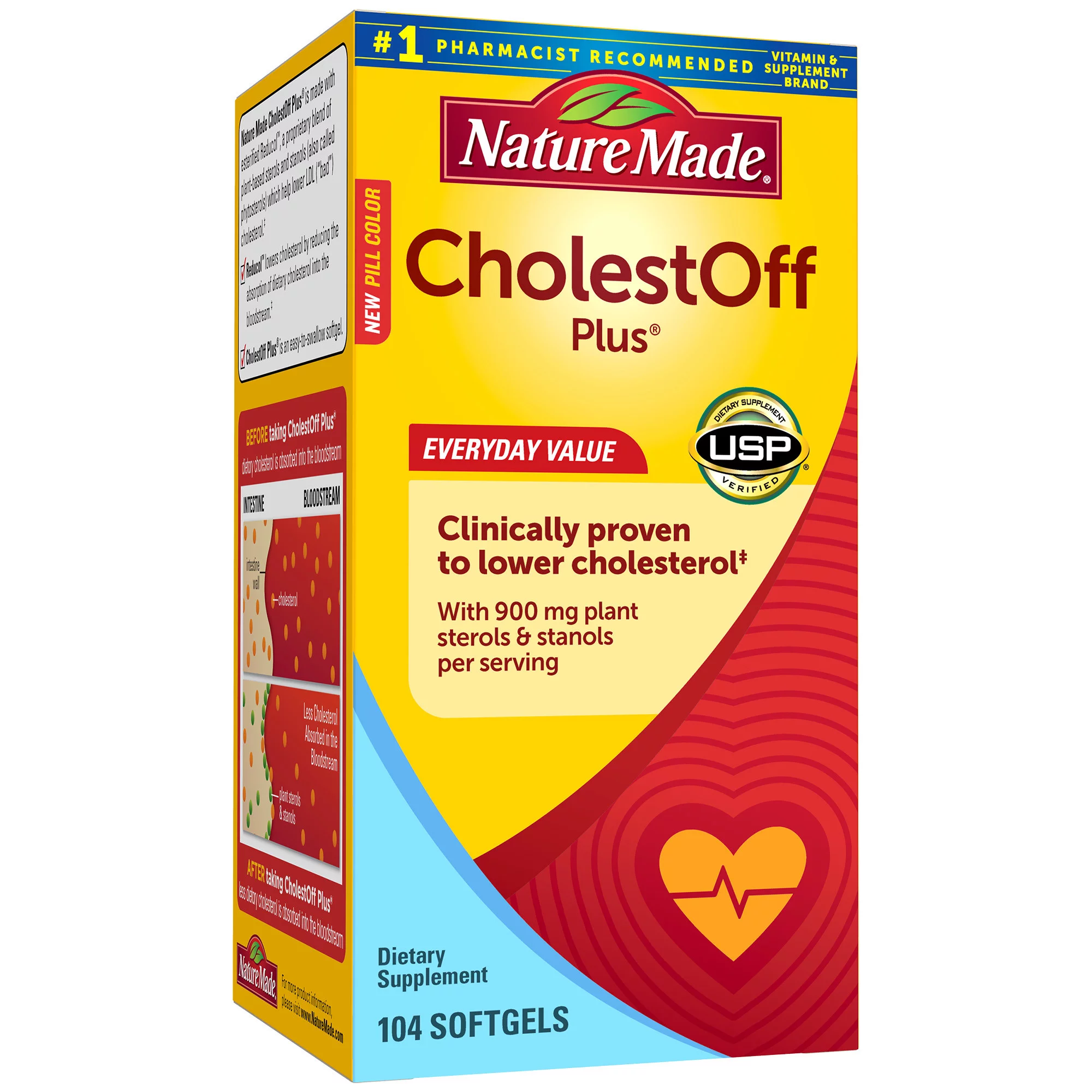 NATURE MADE CHOLESTOFF PLUS 104SOFTGELS 55552