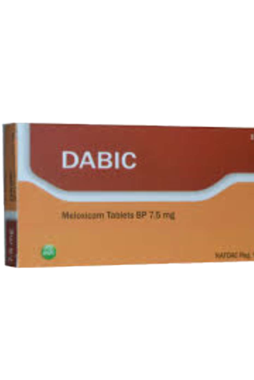 DABIC TABLETS x 10 (7.5MG) 35344