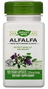 NATURE'S WAY ALFALFA 405MG*100VEGANCAPS 55981