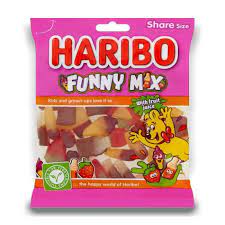HARIBO FUNNY MIX 160G 50174