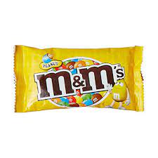 M&MS PEANUT STD BAG 45G X 24 PIECES 50556