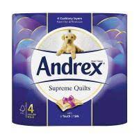 ANDREX TOILET ROLL SUPREME QUILTS 4'S 36819