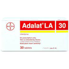 ADALAT LA 30MG *28 TABLETS 59829