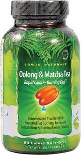 IRWIN OOLONG &MATCHA TEA*63SOFTGEL 55193