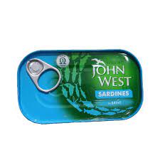 JOHN WEST SARDINE IN BRINE 120G 50700