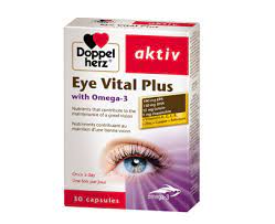 DOPPELHERZ AKTIV EYE VITAL PLUS OMEGA 3 *30CAPSULES 55739