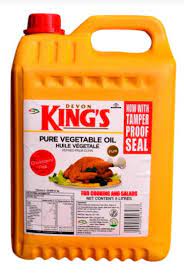 Devon King'S Pure Vegetable Oil - 5 Litres 49524