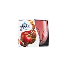 GLADE CANDLE SPICED APPLE/CINNAMON 120G 51578