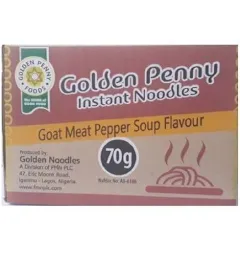 Golden Penny Goat Meat Pepper Soup Noodles 70g x40 50014