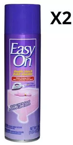 Easy On Double Spray Starch With Crisp Linen Scent - 567g (x 2) 37011