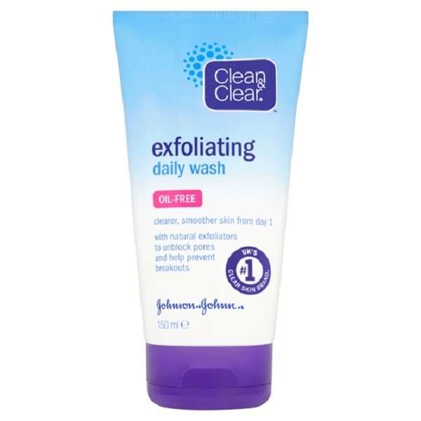 JOHNSONS CLEAN N CLEAR EXFOLIATING DAILY 150ML 52293