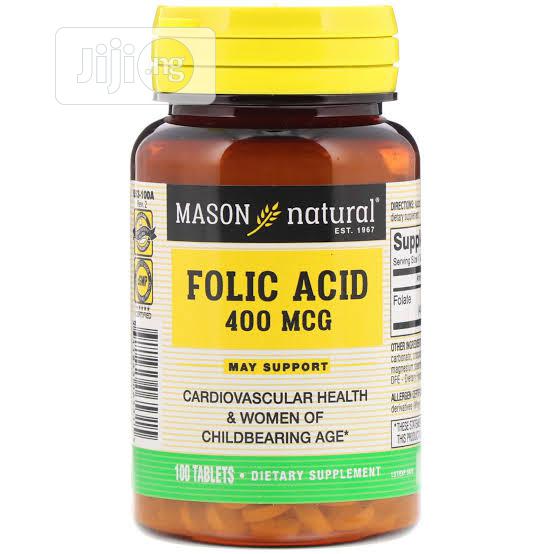 MASON FOLIC ACID 400MCG *100 TABLETS 55653