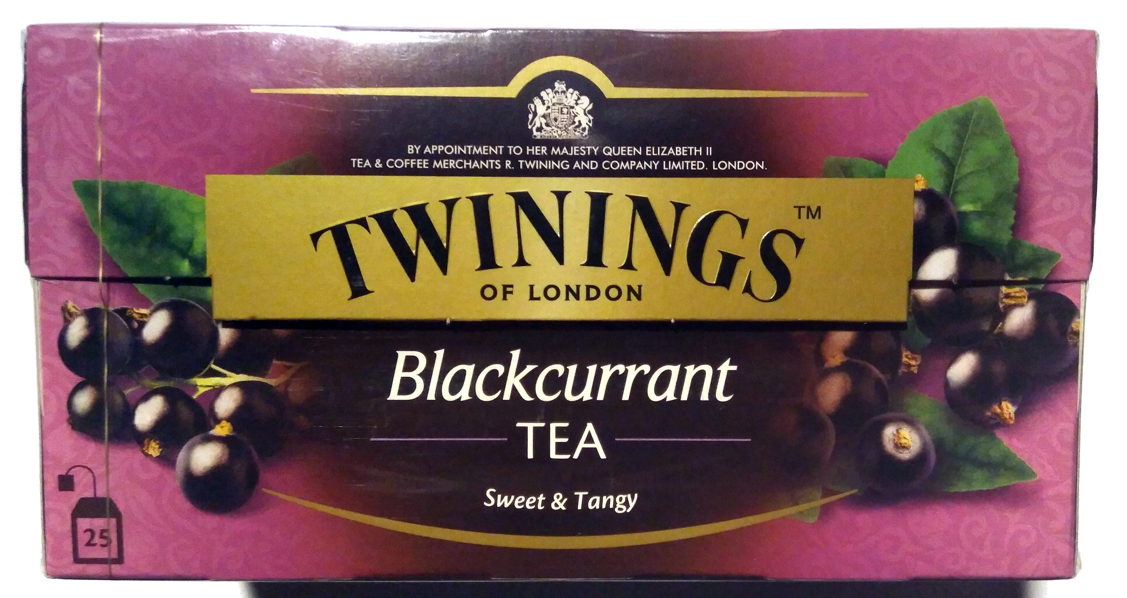 TWINING BLACKCURRANT TEA 54014