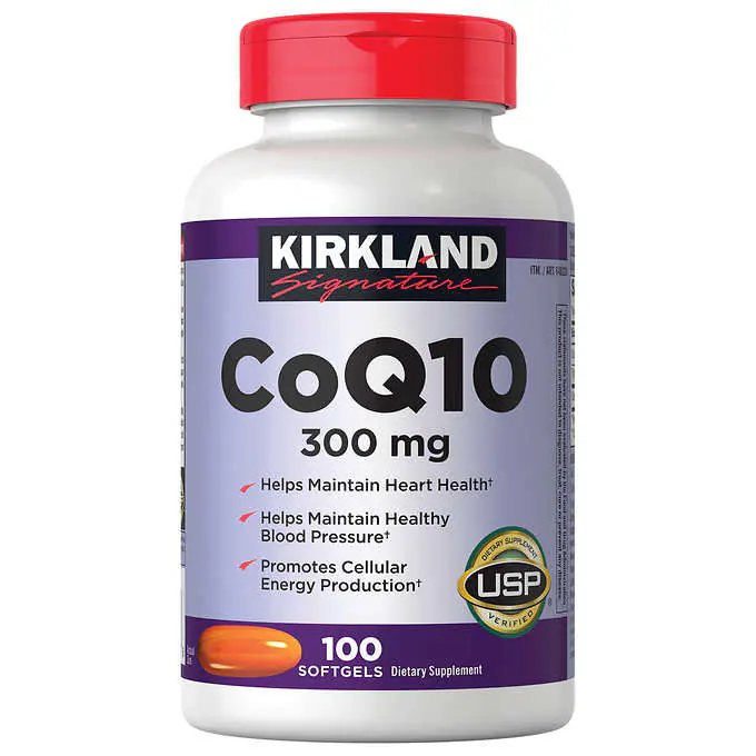 KIRKLAND COQ10 300MG*100SOFTGEL 55280