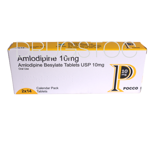 AMLODIPINE 10MG *28 TABLETS (POCCO)