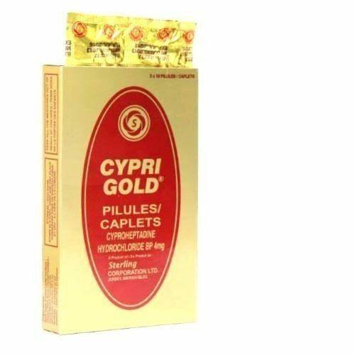 CYPRI-GOLD CAPLETS 3X 10 CAPLET 36117