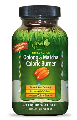 IRWIN OOLONG &MATCHA TEA*63SOFTGEL 55194