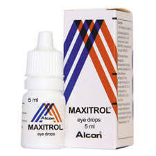 MAXITROL EYE DROPS 5ML 35306