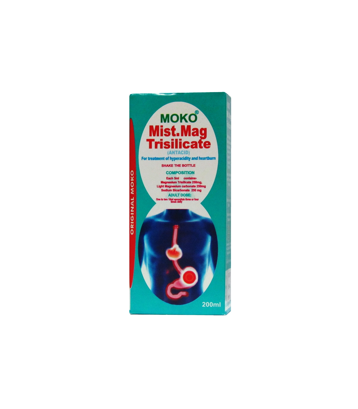MOKO MIST MAG TRISILICATE SUSPENSION 36064
