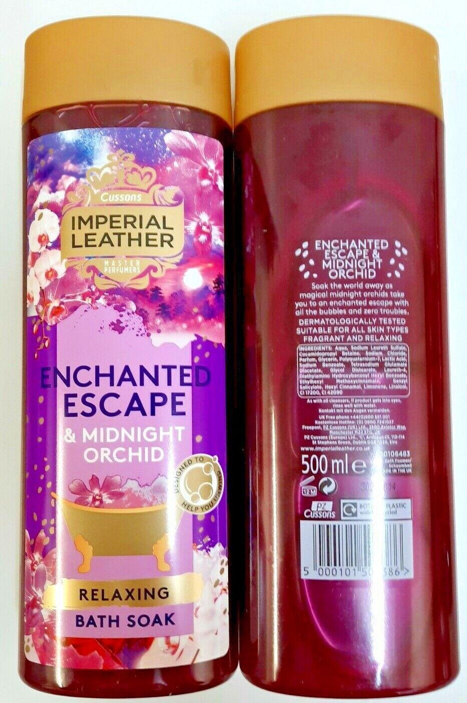 IMPERIAL LEATHER BATH PMP £1.29 ENCHANTED ESCAPE 500ML 49904