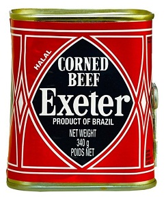 Exeter Corned Beef 198g (Exeter) 36552