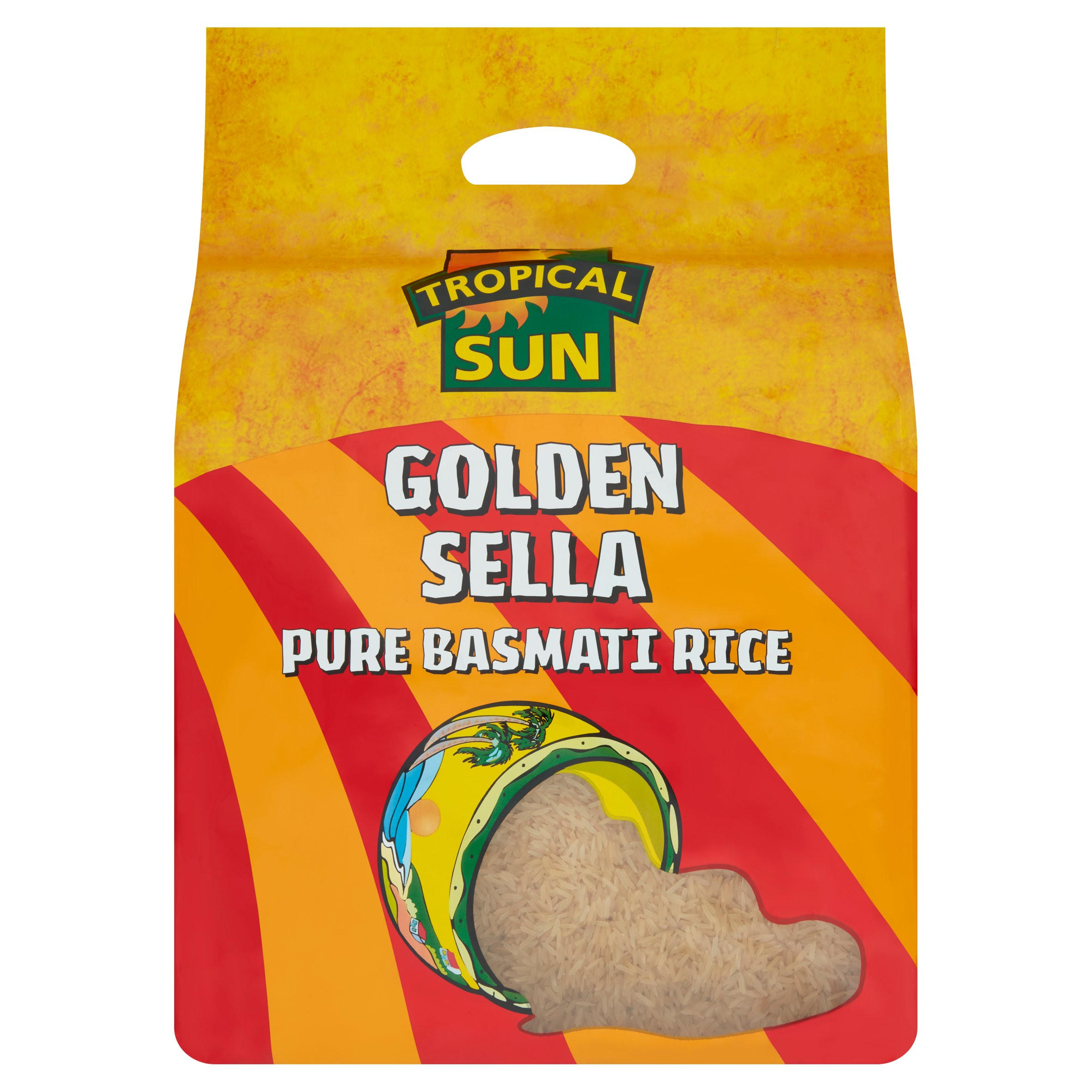 Tropical Sun Golden Sella Basmati Rice - 5kg 57488