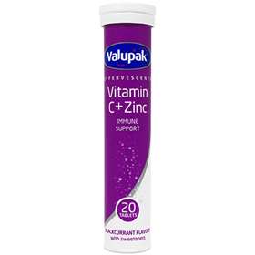 VALUPAK VIT.C BLACKCURRRANT *20 EFFERVESCENT TABLET 59940